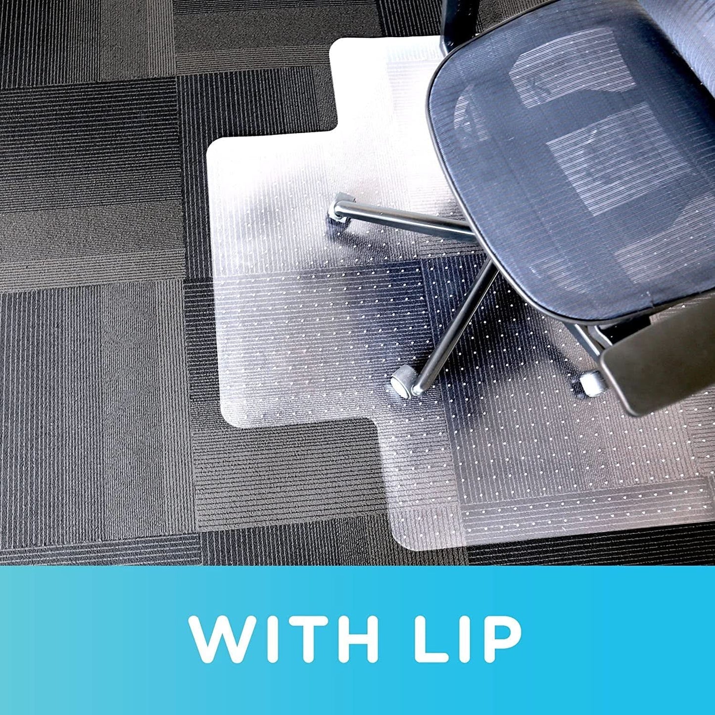 Office Chair Mat 36x48 Clear For Low Pile Carpet Use-4