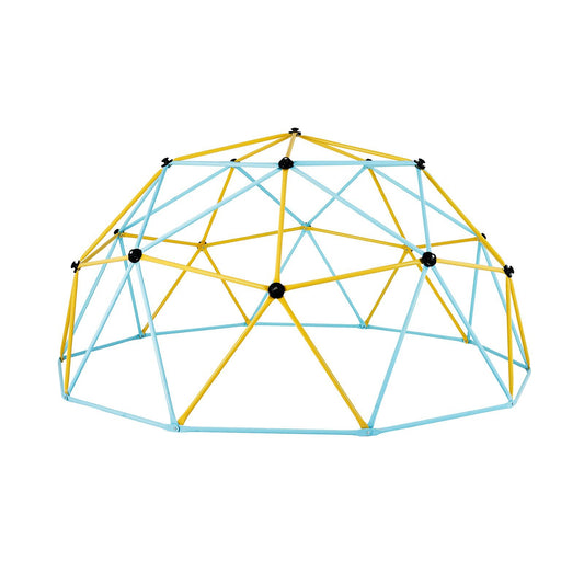 Climbing Dome, Jungle Gym Supports 750LBS and Easy Assembly, 10FT Geometric Dome Climber Play Center for Kids 3 to 10 Years Old,with Climbing Grip, Outdoor Backyard Play Equipment for Kids