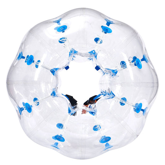 Inflatable Bumper Ball 1-Pack, 4FT/1.2M Body Sumo Zorb Balls for Teen, 0.8mm Thick PVC Human Hamster Bubble Balls for Outdoor Team Gaming Play, Bumper Bopper Toys for Garden, Yard, Park