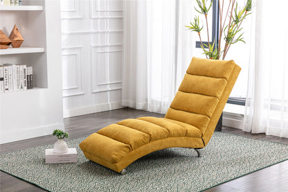 Linen Chaise Lounge Modern Message Chair