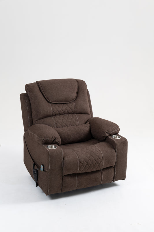 Lounge chair lift chair relax sofa chair sitting room furniture sitting room power supply elderly electric lounge chair (180 degree lying flat)