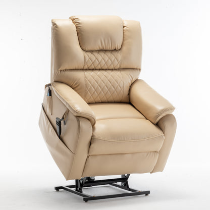 Lounge chair lift chair relax sofa chair sitting room furniture sitting room power supply elderly electric lounge chair (180 degree lying flat)