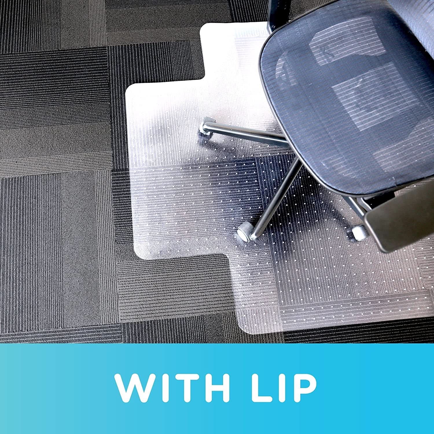 Office Chair Mat 36x48 Clear For Low Pile Carpet Use-4