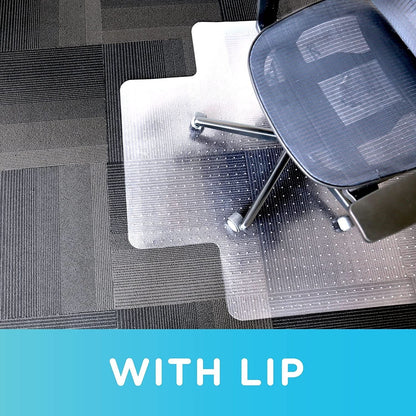 Office Chair Mat 36x48 Clear For Low Pile Carpet Use-4