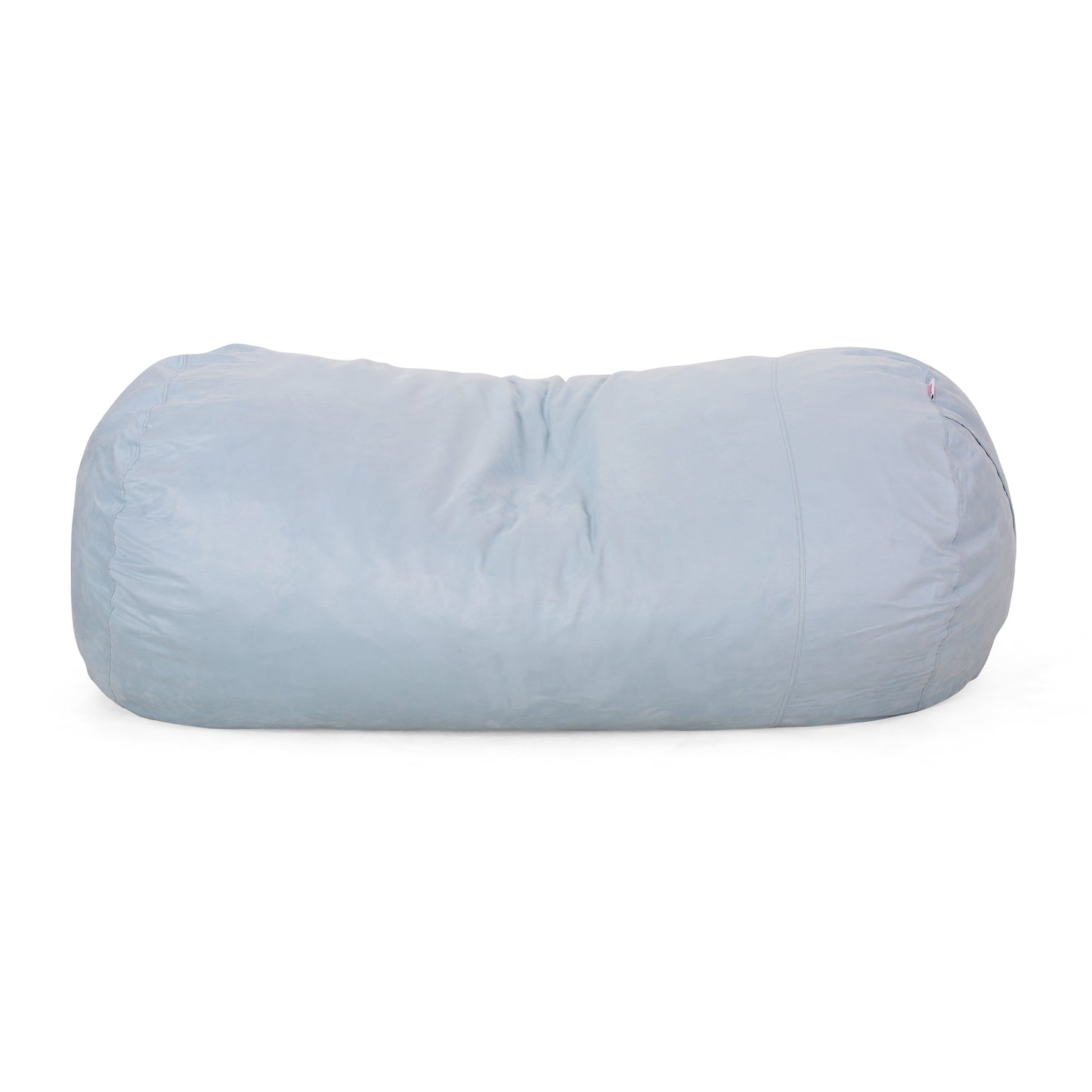 Aruba 8 Foot Microfiber Cylindrical Bean, Bag, Seafoam