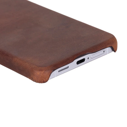 Marion Samsung Galaxy S26 Plus Leather Case – Genuine Leather Slim Cover
