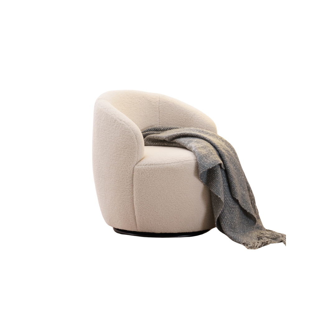 Fabric Swivel Armchair "3 Colors"