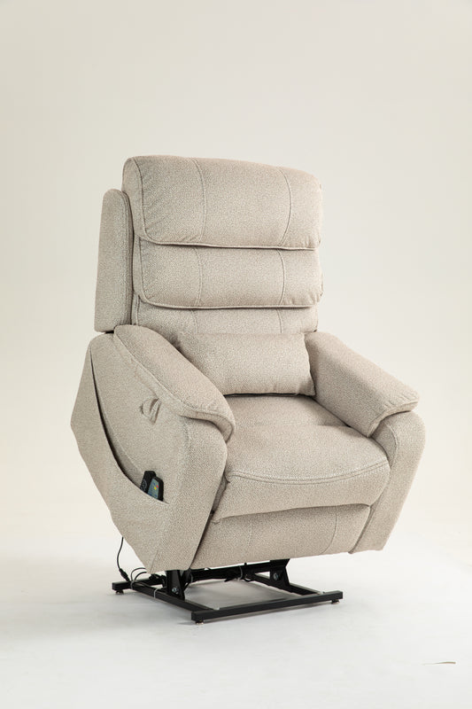 Lounge chair lift chair relax sofa chair sitting room furniture sitting room power supply elderly electric lounge chair (180 degree lying flat)