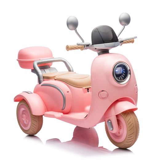 Kids ride on 12V two-seater motorcycle