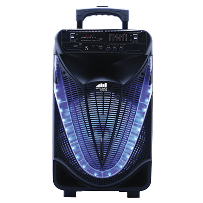 Naxa Portable 12 inch Bluetooth Party Speaker with Disco Light-0