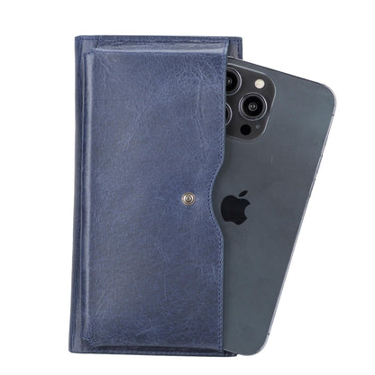 Riverton Women's Leather Wallet with Cell Phone Section